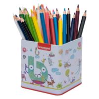 Bruynzeel mega kleurpotloden blik met 48 kleuren