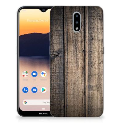 Nokia 2.3 | Bumper Hoesje | Steigerhout