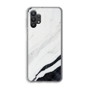 Elegante marmer: Samsung Galaxy A32 5G Transparant Hoesje