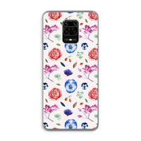 Bloemetjes: Xiaomi Redmi Note 9 Pro Transparant Hoesje