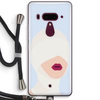 Incognito: HTC U12+ Transparant Hoesje met koord