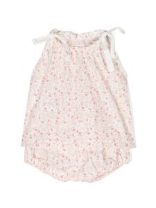 TEDDY & MINOU short à fleurs - Blanc