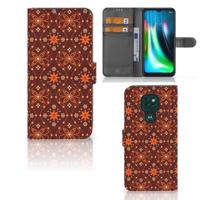Motorola Moto G9 Play | E7 Plus | Telefoon Hoesje | Batik Brown