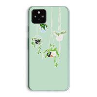 Hang In There: Google Pixel 5a 5G Transparant Hoesje