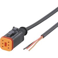 ifm Electronic E12543 Aansluitkabel Aantal polen (sensoren): 6 Bus, recht 1 m 1 stuk(s)