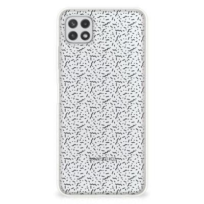 Samsung Galaxy A22 5G | TPU bumper | Stripes Dots