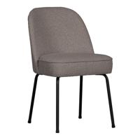 WOOOD Eetkamerstoel 'Vogue' Bouclé, kleur Nougat