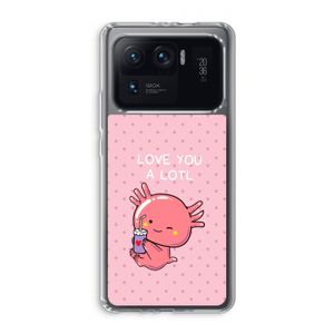 Love You A Lotl: Xiaomi Mi 11 Ultra Transparant Hoesje