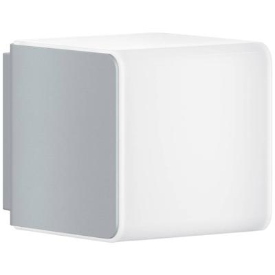 Steinel LED AUSSENLEUCHTE L 830 SC SI 055509 LED-buitenlamp met bewegingsmelder (wand) LED Zonder 9.1 W Zilver