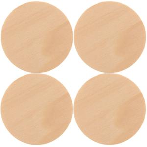 Houten schijven/cirkels/rondjes - 12x - dia 9 cm - Hobby/knutselmateriaal - zelf beschilderen