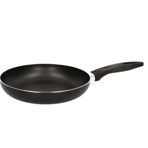 Zwarte pan met dubbel anti aanbak laag 24 cm   -