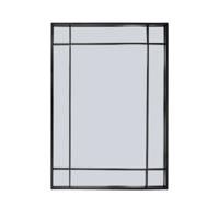Wandspiegel Versa Zwart 2,9 X 76 X 53 CM