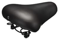 Selle Comfort City Budget Fietszadel met strop Foam Zwart