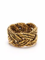 Aurelie Bidermann bague Miki à design tressé - Or