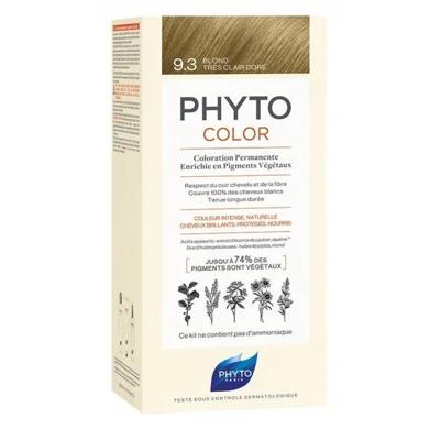 Phytocolor Permanent Color 9.3 Blond Très Clair Dorè