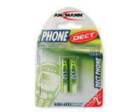 Ansmann DECT maxE HR03 Oplaadbare AAA batterij (potlood) NiMH 550 mAh 1.2 V 2 stuk(s) - thumbnail