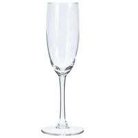 Champagneglazen - set 4x - 180 ml - glas - champagneflutes   -