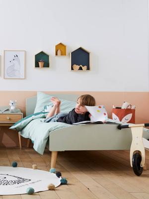 Kinderbed CONFETTI groen