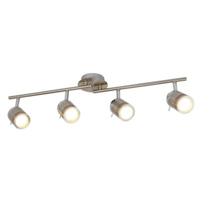 Searchlight RVS opbouwspotSamson 4-lichts - 6604SS