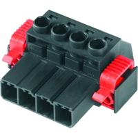 Weidmüller 1932090000 Male behuizing (board) BU/SU Totaal aantal polen: 4 Rastermaat: 7.62 mm Inhoud: 100 stuk(s)