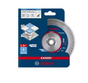 Bosch Accessories 2608900658 EXPERT HardCeramic X-LOCK Diamanten doorslijpschijf Diameter 125 mm Boordiameter 22.23 mm Steen, Beton, Baksteen 1 stuk(s)