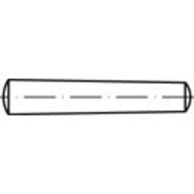 TOOLCRAFT TO-9979650 Conische pen 10 mm RVS A1 10 stuk(s)