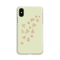 Falling Leaves: iPhone Xs Volledig Geprint Hoesje