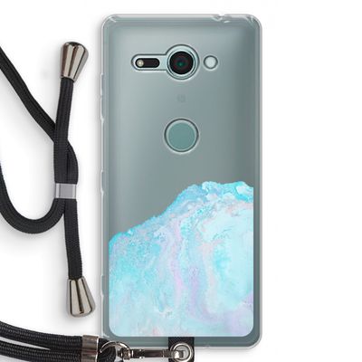 Fantasie pastel: Sony Xperia XZ2 Compact Transparant Hoesje met koord
