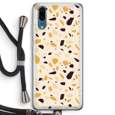 Terrazzo N°13: Huawei P20 Transparant Hoesje met koord