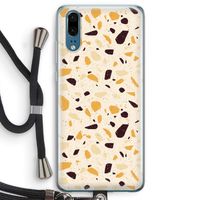 Terrazzo N°13: Huawei P20 Transparant Hoesje met koord