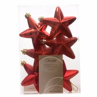 Elegant Christmas rode kerstversiering sterren