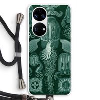 Haeckel Cubomedusae: Huawei P50 Transparant Hoesje met koord