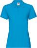 Fruit Of The Loom F520 Ladies´ Premium Polo - Azure Blue - XL