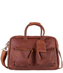 Cowboysbag Schoudertas The College Bag 15.6'' Cognac