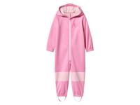 LUPILU Kinder softshelloverall voor modder en buitenspelen (Roze, 74/80)