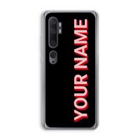 Namecase: Xiaomi Mi Note 10 Transparant Hoesje