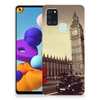 Samsung Galaxy A21s | Silliconen Back Cover | Londen