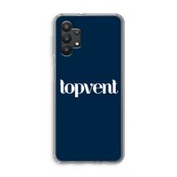 Topvent Navy: Samsung Galaxy A32 5G Transparant Hoesje