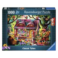 Ravensburger Puzzel Roodkapje en de Wolf 1000 Stukjes - thumbnail