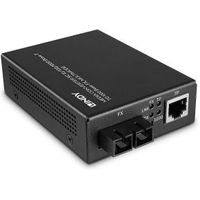 Lindy 25119 netwerk media converter 850 nm Multimode Zwart - thumbnail