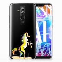 Huawei Mate 20 Lite Telefoonhoesje met Naam Horse Color - thumbnail