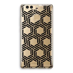 Geometrisch patroon: Huawei P9 Transparant Hoesje