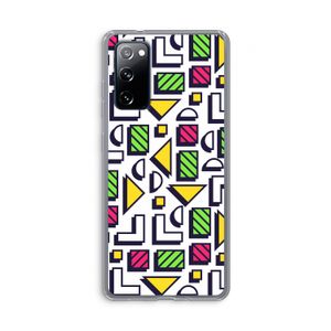 8-bit N°4: Samsung Galaxy S20 FE / S20 FE 5G Transparant Hoesje