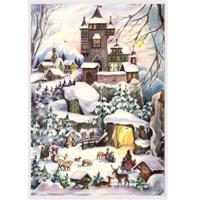 A4 Adventskalender Bij het Kasteel