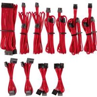 Corsair Premium Individually Sleeved DC Cable Pro Kit, Type 4 (Generation 4), RED