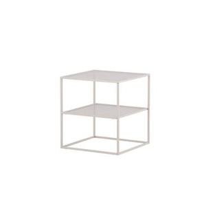 Fjôrd - Bijzettafel Beige 65cm - Staal - Netz