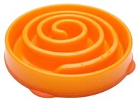 Imp Slo-bowl feeder mini coral spiraal oranje - thumbnail