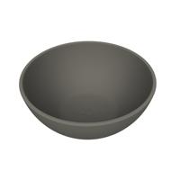 Arcqua Prince waskom - opbouw - rond - 38cm - mat quartz grijs WAS651299