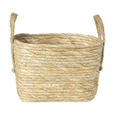 Mand Basix vierkant - 26x26x26 cm - naturel