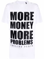 Philipp Plein t-shirt à slogan imprimé - Blanc - thumbnail